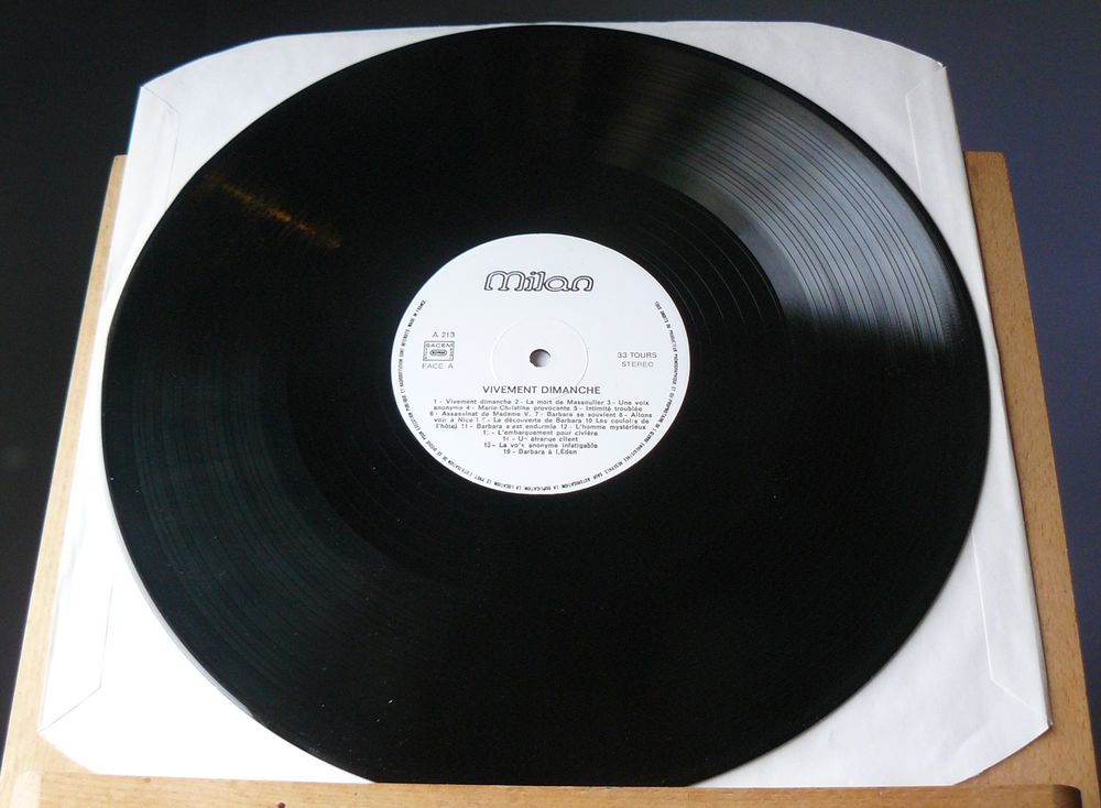 B.O. Vivement Dimanche - Georges Delerue / F. Truffaut CD et vinyles