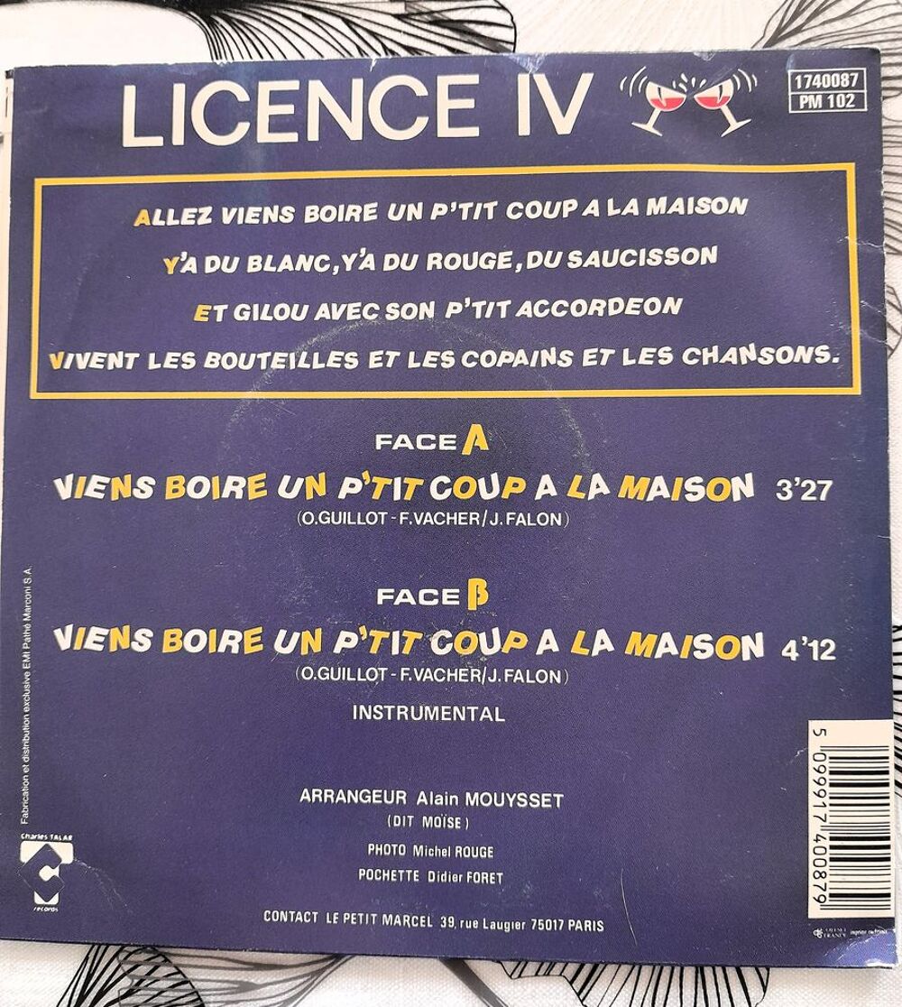 Collection 45 Tours. CD et vinyles