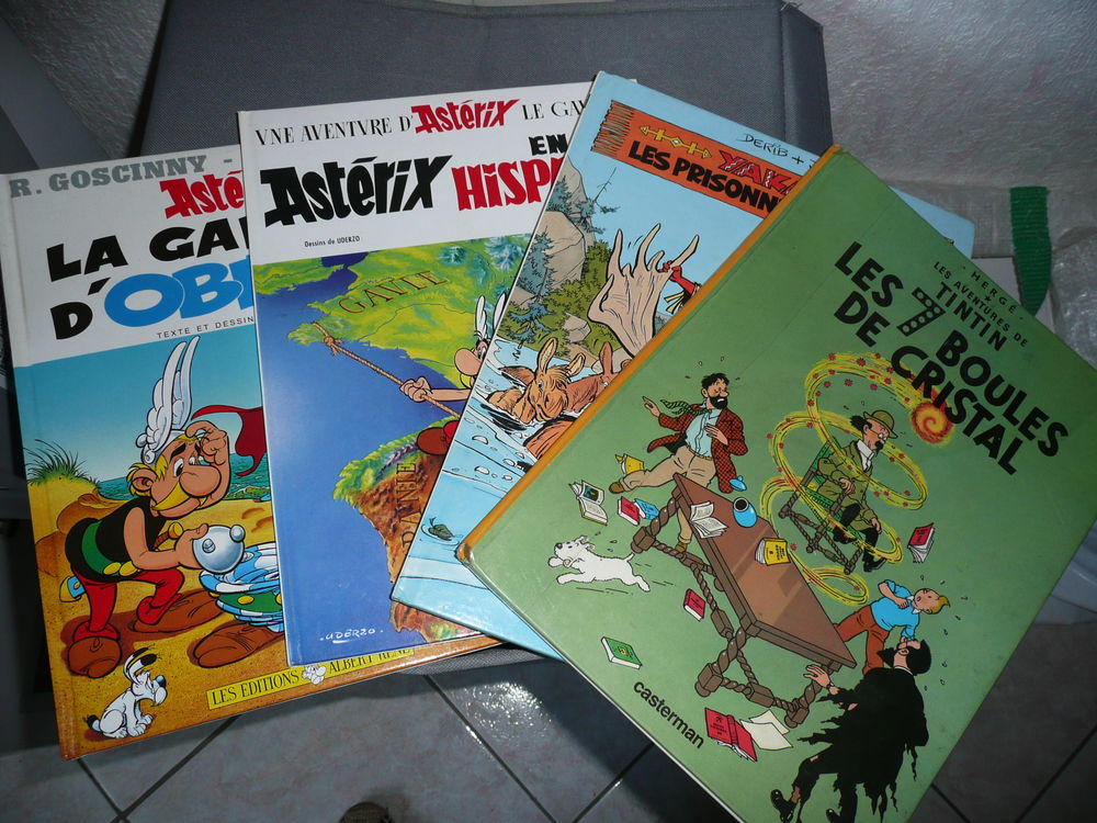 Lot de 4 BD 3 Neuf -1 Occasion Tintin Livres et BD