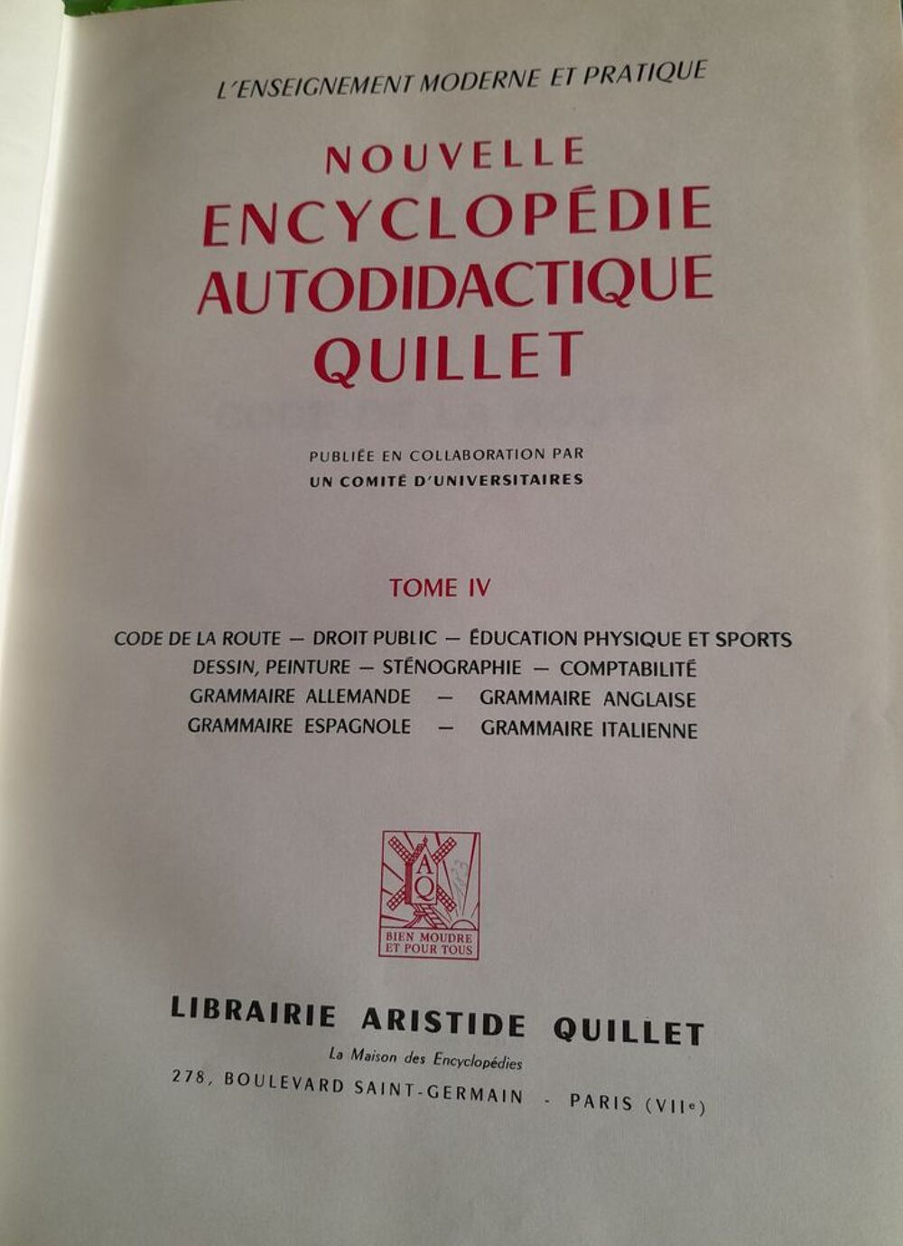 Lot Encyclop&eacute;dies autodidactiques Livres et BD