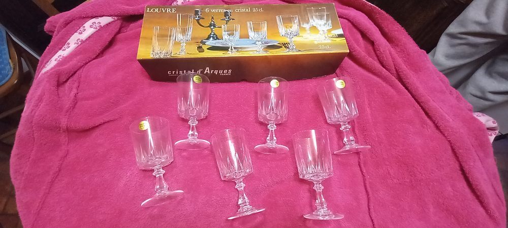 Verres cristal d'arques LOUVRE N&deg;2 Décoration