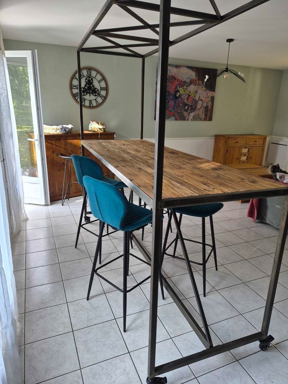 table &agrave; manger haute Meubles