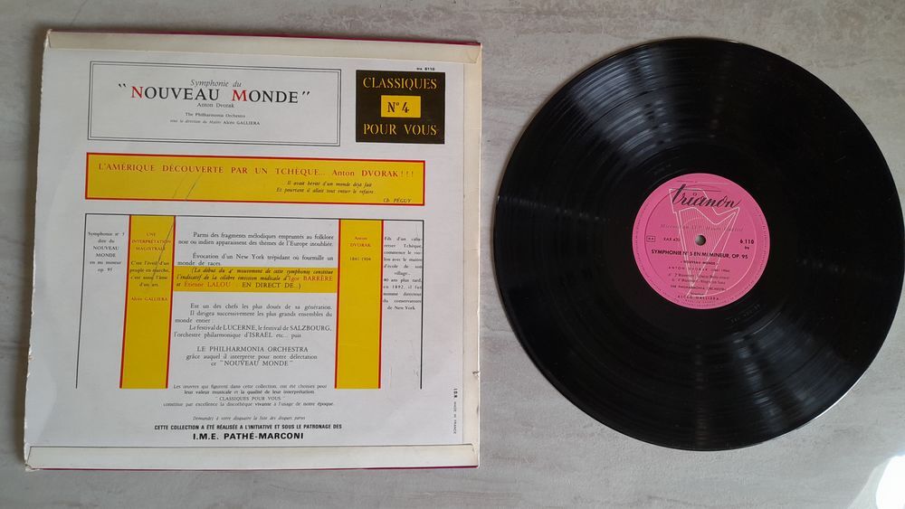 ANTON DVORAK musique classique CD et vinyles