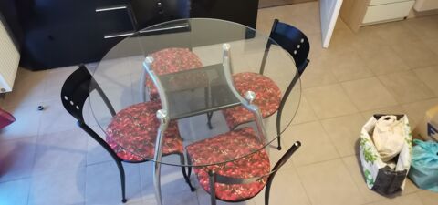 Table  mang + chaises 25 Saran (45)