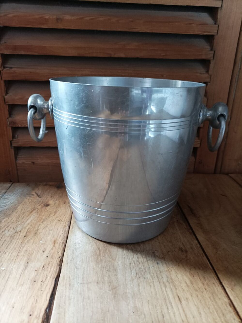 Seau Champagne gla&ccedil;ons pot Rothschild Epernay dp 0923067 Décoration