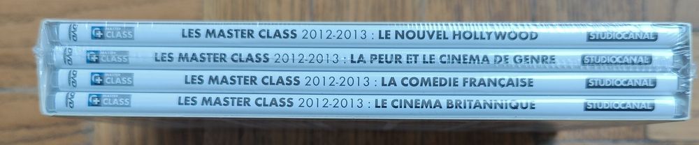 Coffret DVD Les Master Class 2012?2013 ? StudioCanal ? 4 DVD DVD et blu-ray