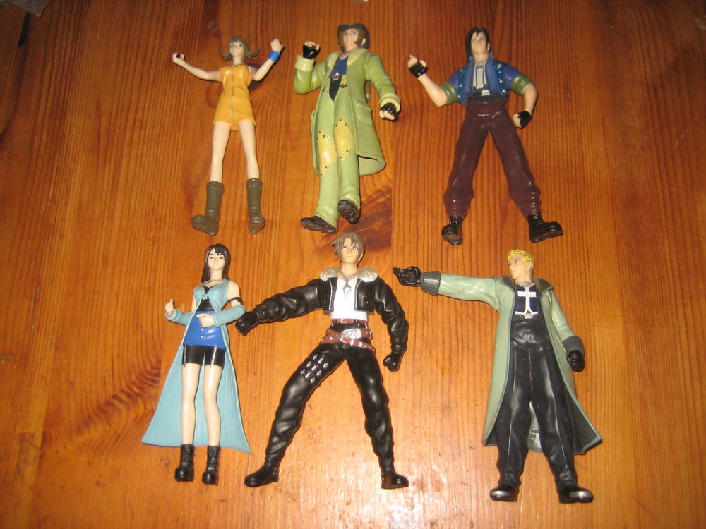 lot 6 figurines Final Fantasy 8 VIII 1999 Bandai Jeux / jouets