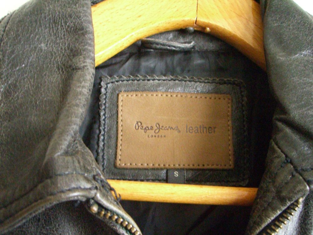Blouson cuir P&eacute;p&eacute; Jeans Vtements