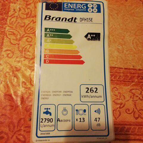 Lave vaisselle 280 Pau (64)