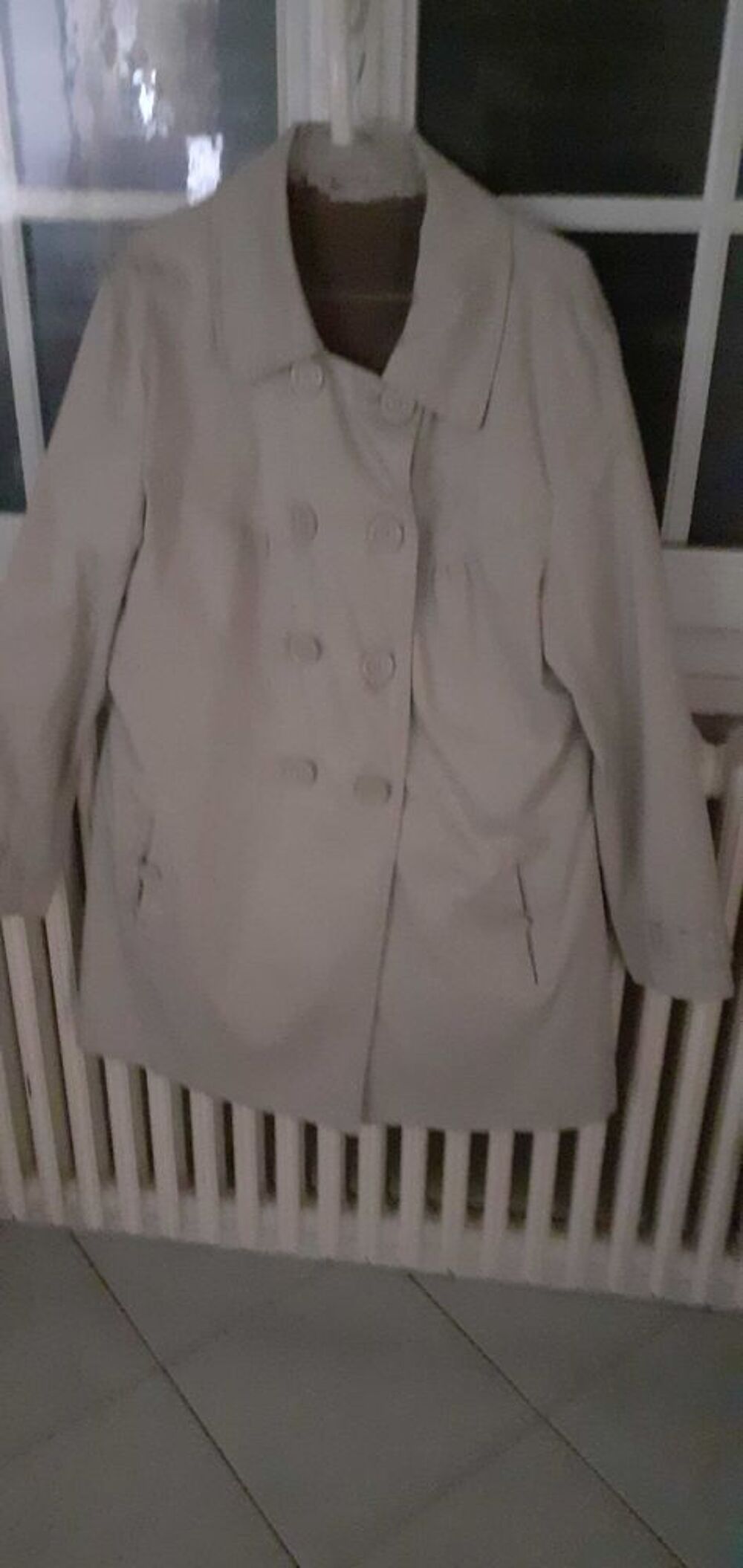 trench femme gris beige 46 Vêtements