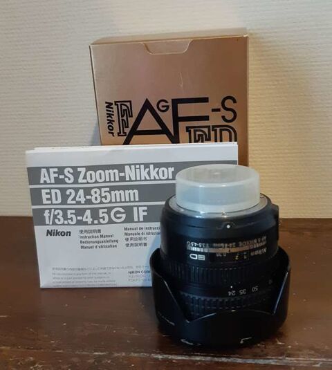 Objectif Nikon AF-S ED 24-85  3,5-4,5G IF 150 Courbevoie (92)