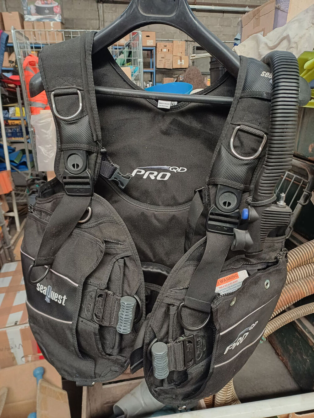 Gilet Stabilisateur SEAQUEST PRO QD XL NEUF Sports