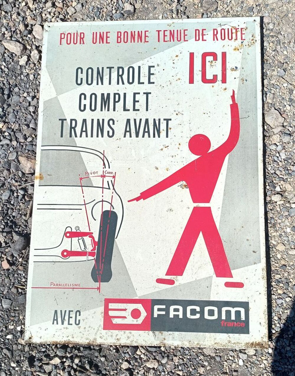 FACOM tole trains avant 740 x 505 mm Bricolage