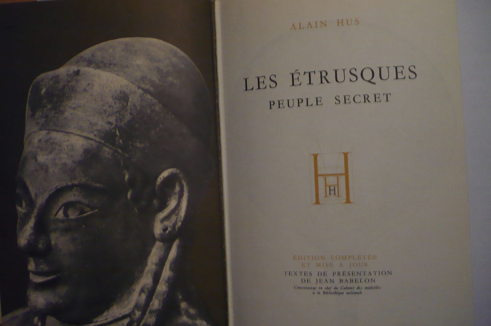 LES &Eacute;TRUSQUES PEUPLE SECRET de Alain HUS (1960) Livres et BD