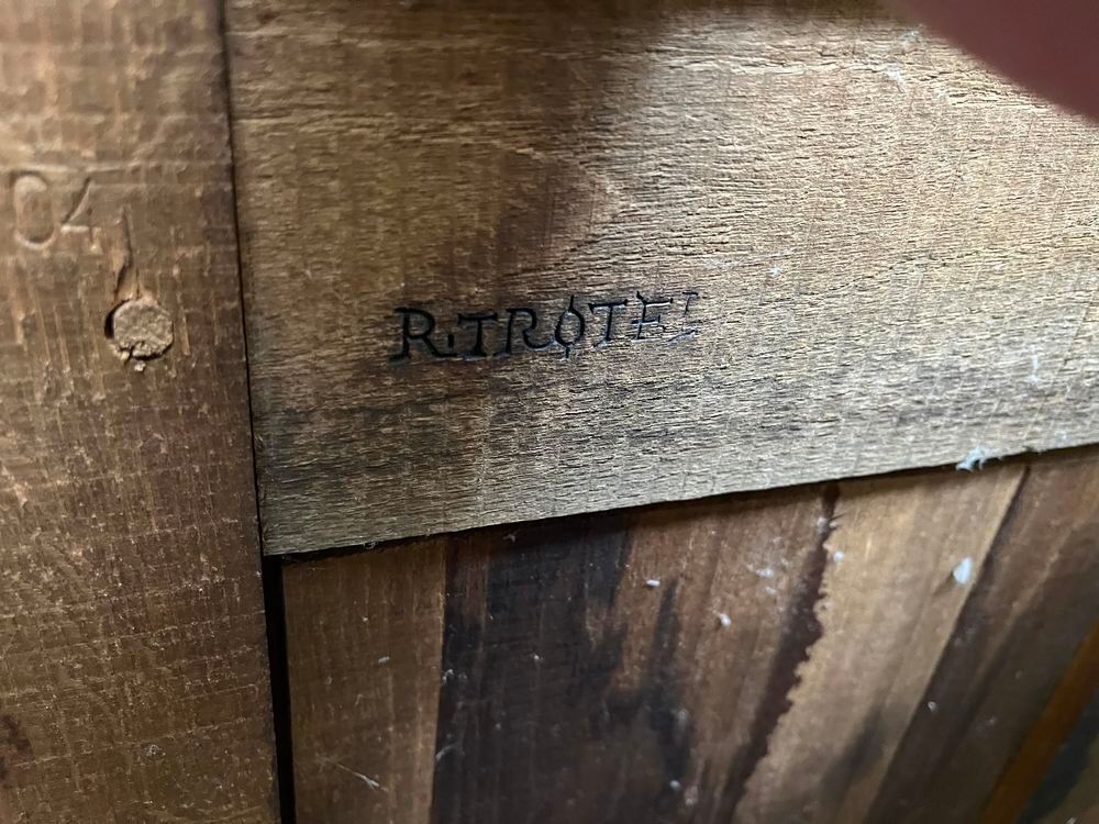Superbe armoire parquet&eacute;e TROTEL Meubles