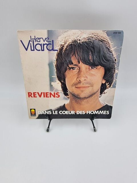 Vinyle 45 tours Herv Vilard : Reviens / Dans le C?ur des... 1 Vulbens (74)