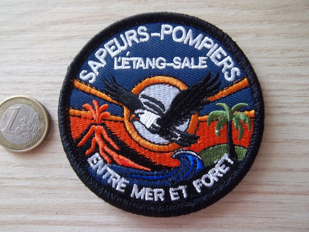 &eacute;cusson collection sapeurs pompiers &Eacute;tang-Sal&eacute; La R&eacute;union 