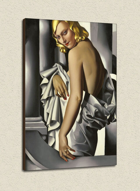 Tableau toile peinture Tamara de Lempicka Portrait de Marjor 120 Marseille 13 (13)