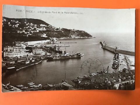 CPA Nice Port et Mont Boron 5 Nice (06)