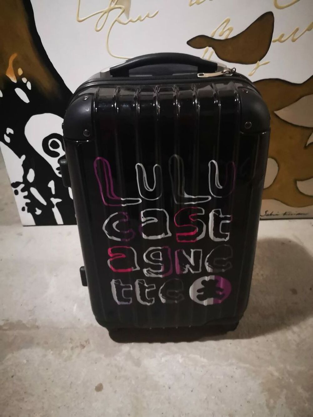 Valise cabine Lulu Castagnette Maroquinerie