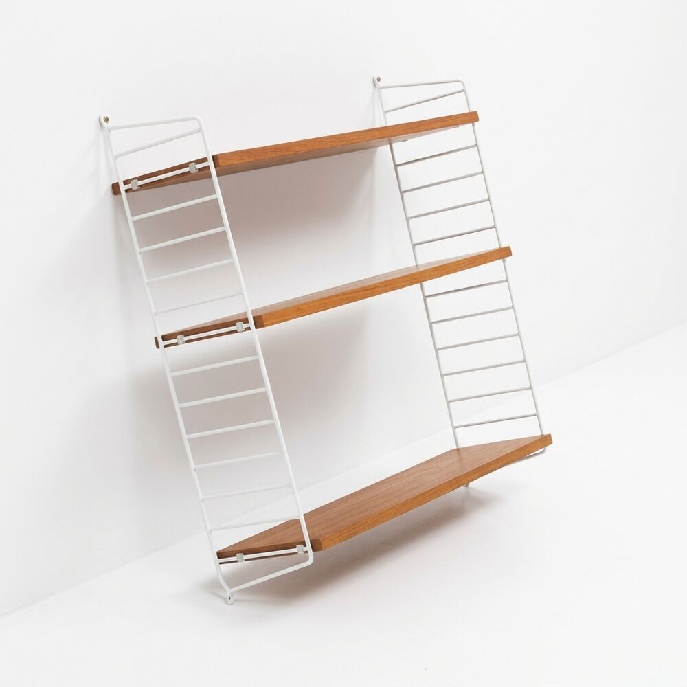 &Eacute;tag&egrave;re String Scandinave en teck, 3 niveaux
Meubles