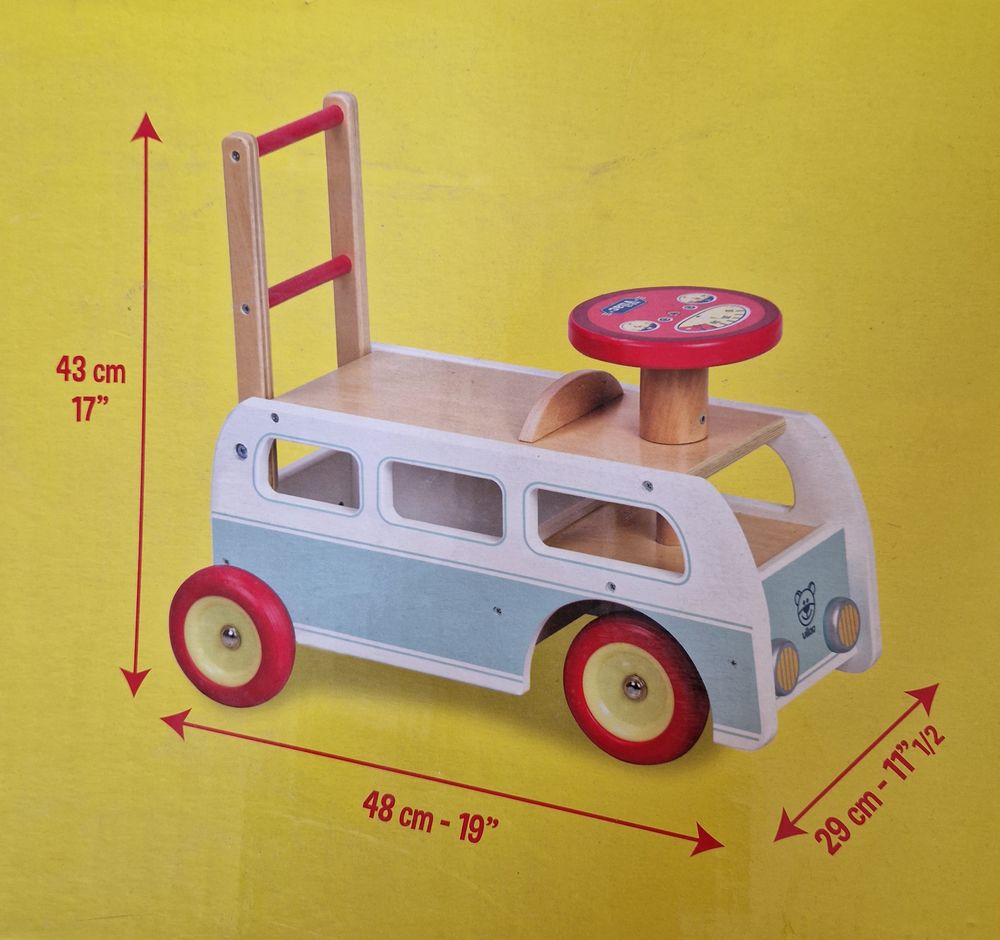 Minibus en bois Jeux / jouets