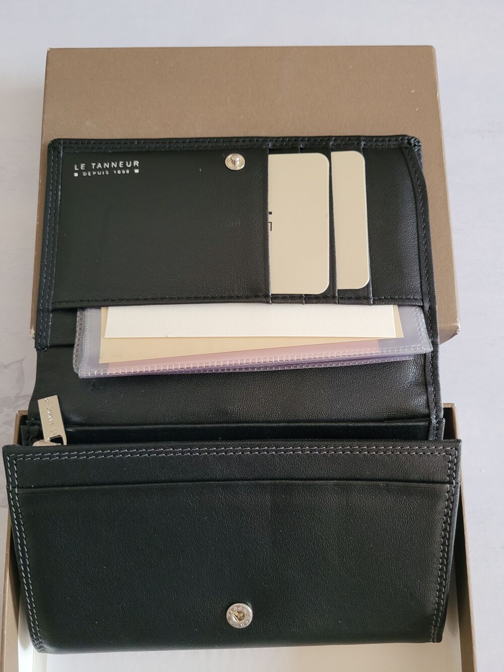 Porte feuille porte carte Le Tanneur Maroquinerie