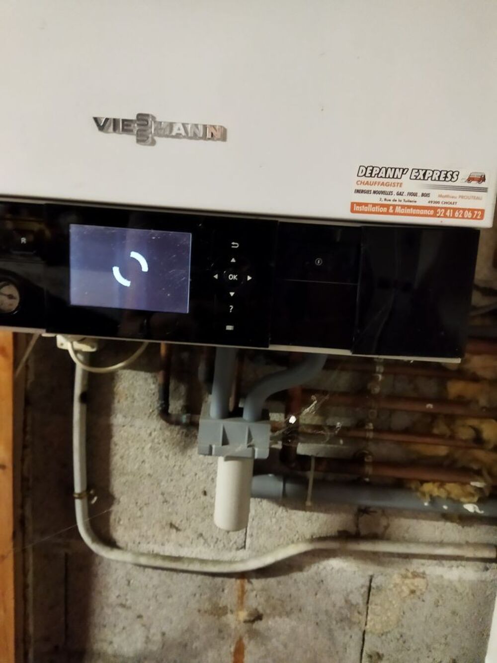 Chaudi&egrave;re murale Viessmann blanche Electroménager