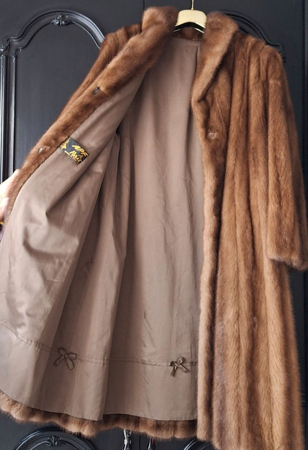 Manteau vison v&eacute;ritable Vêtements