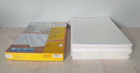 Etiquettes formats A4 et A5 NEUVES (x2500)  10 Metz (57)