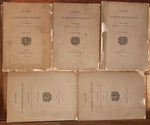 Histoire de la r�volution fran�aise en cinq tomes 50 Hergnies (59)