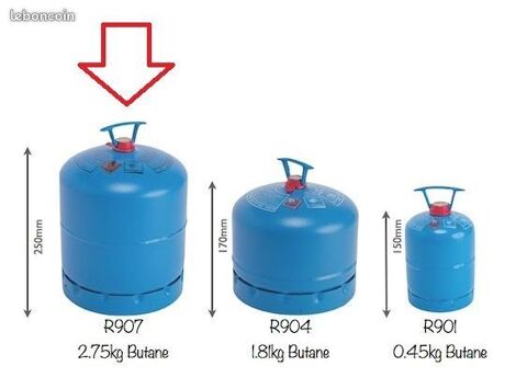 bouteille de gaz r907 camping gaz 20 Lentilly (69)