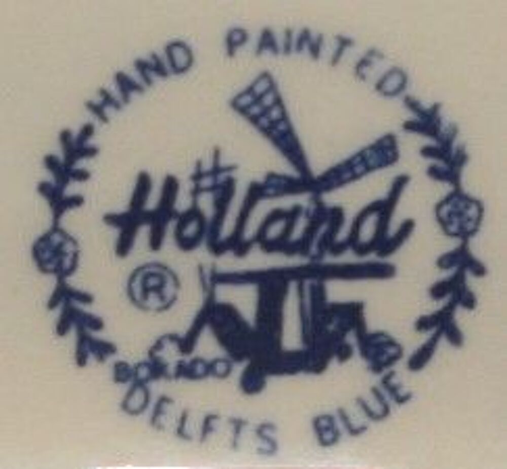 Cendrier Delft Hollande Décoration