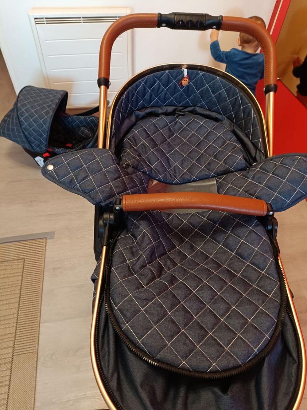 poussette 3 en 1 Puériculture