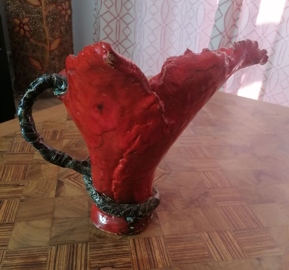 Vase en poterie Décoration
