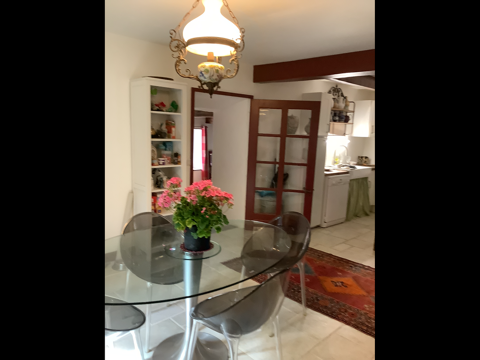 Table en verre ovale style Knoll 280 Pont-en-Royans (38)