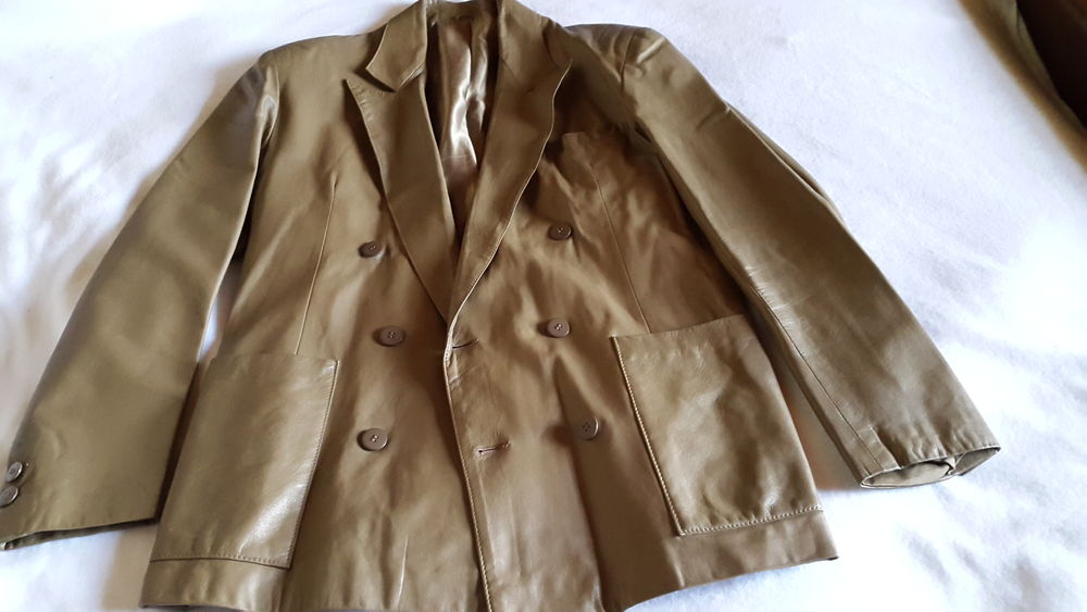 Veste cuir souple homme REGINAPARY Vêtements