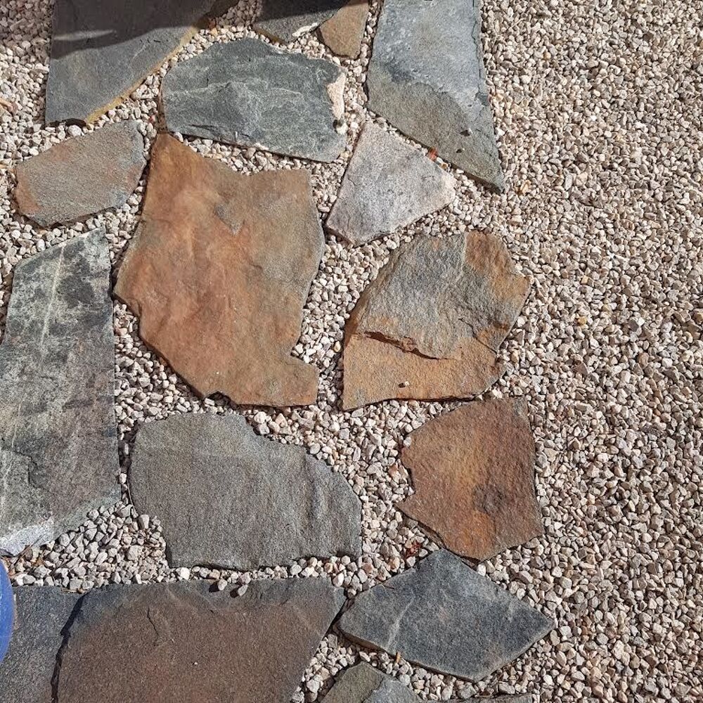 Ardoises pour all&eacute;es Jardin
