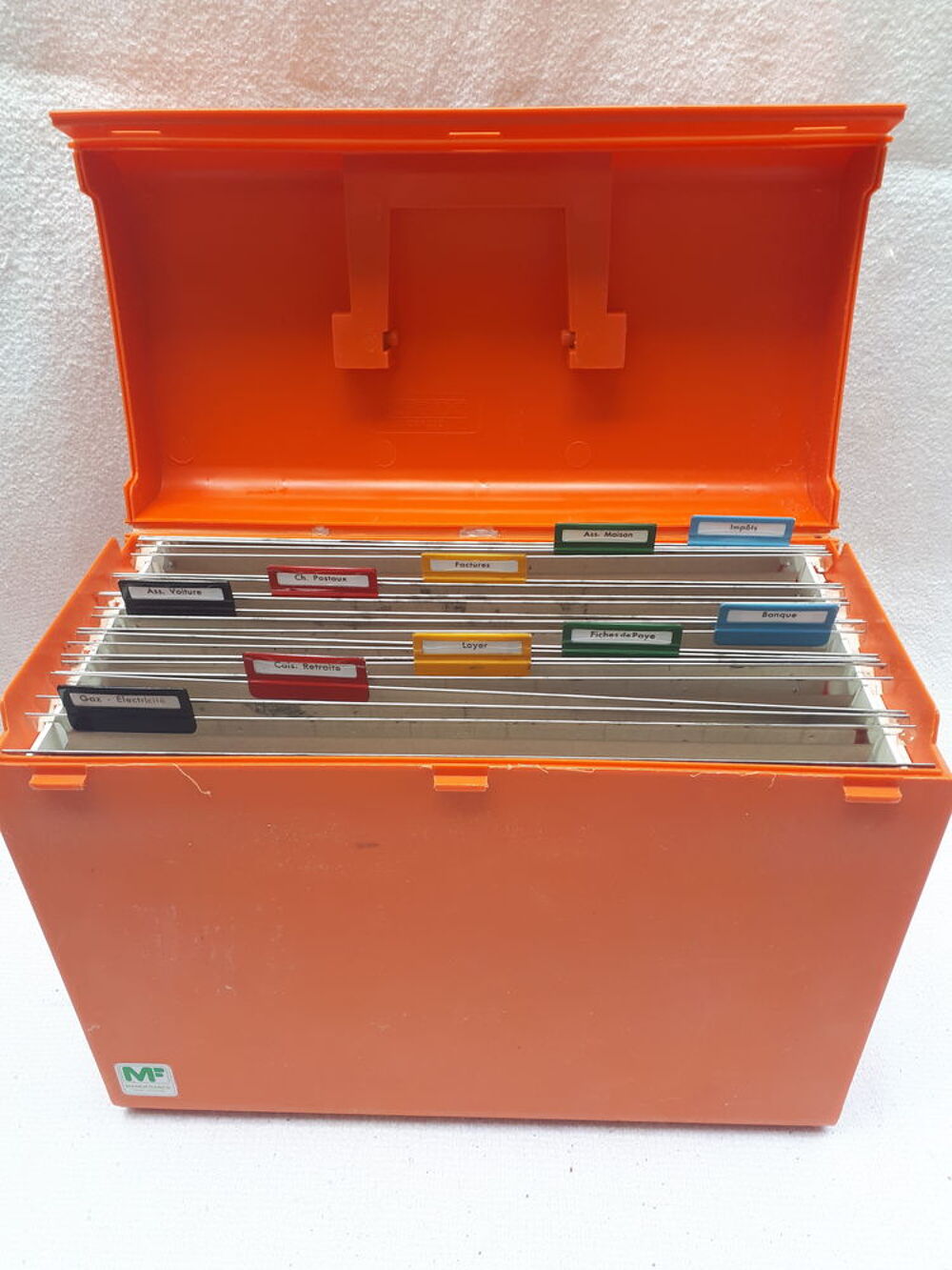 Mallette valisette avec dossiers suspendus MF Bricolage