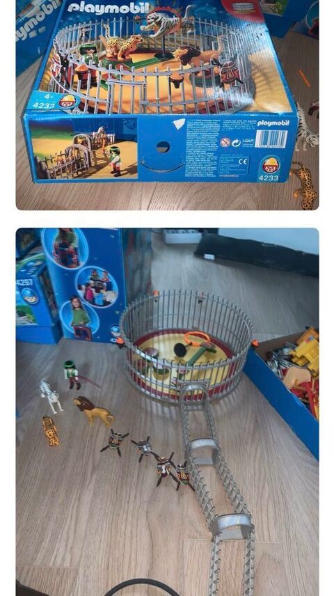 Lot de Playmobil  cirque et 3 botes fermes 1900 vintage 250 Pierrelaye (95)