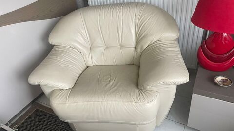 fauteuil  - canap cuir 2 places 120 Chauray (79)
