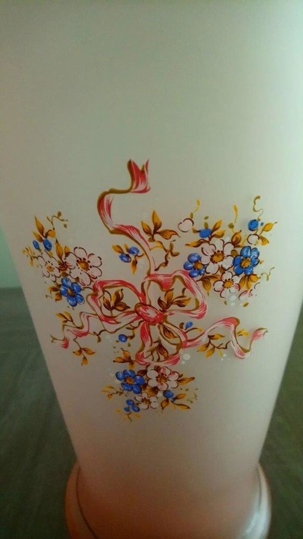 vase en opaline Dcoration