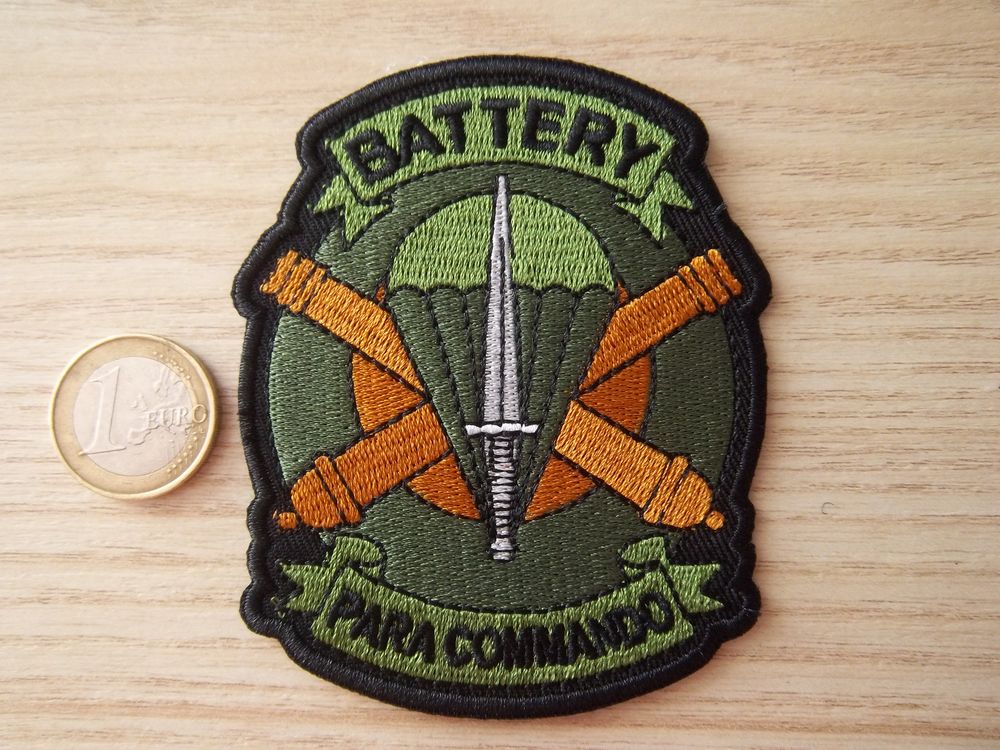 &eacute;cusson battery para commando Belge insigne 