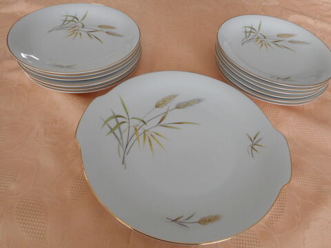 Service à dessert porcelaine BAVARIA JOHANN SELTMANN 40 Pau (64)