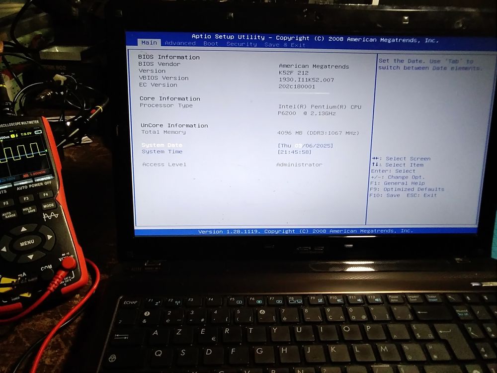 PC Portable Asus K52F de 15 pouces Matériel informatique