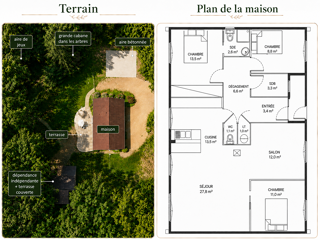  Maison à vendre 5 pièces 125 m²