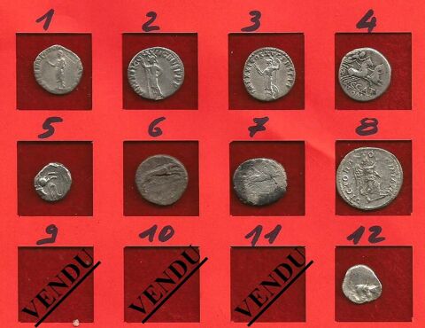 Monnaies romaines argent.
1 Vannes (56)