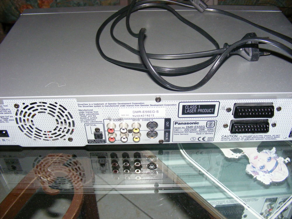 lecteur enregistreur Panasonic DMR-E55EG-S
Photos/Video/TV
