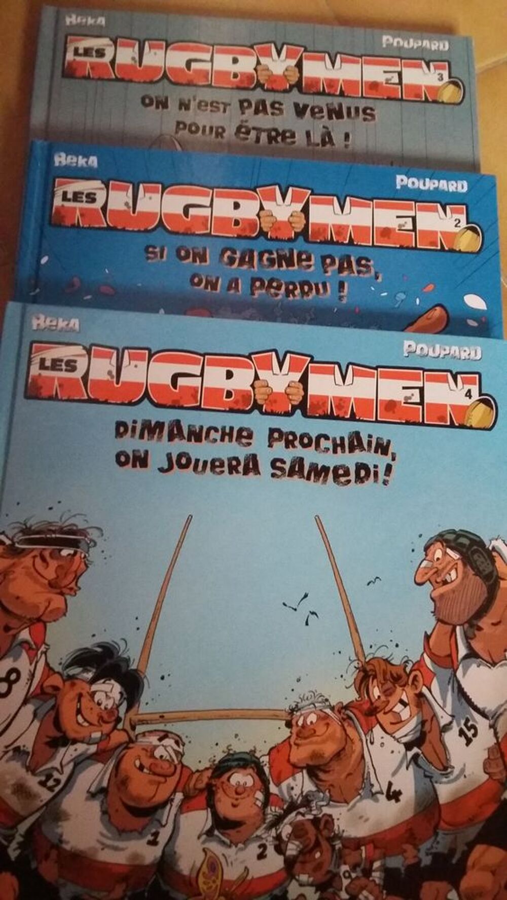 Bd Foot et rugby tr&egrave;s bon etat Livres et BD
