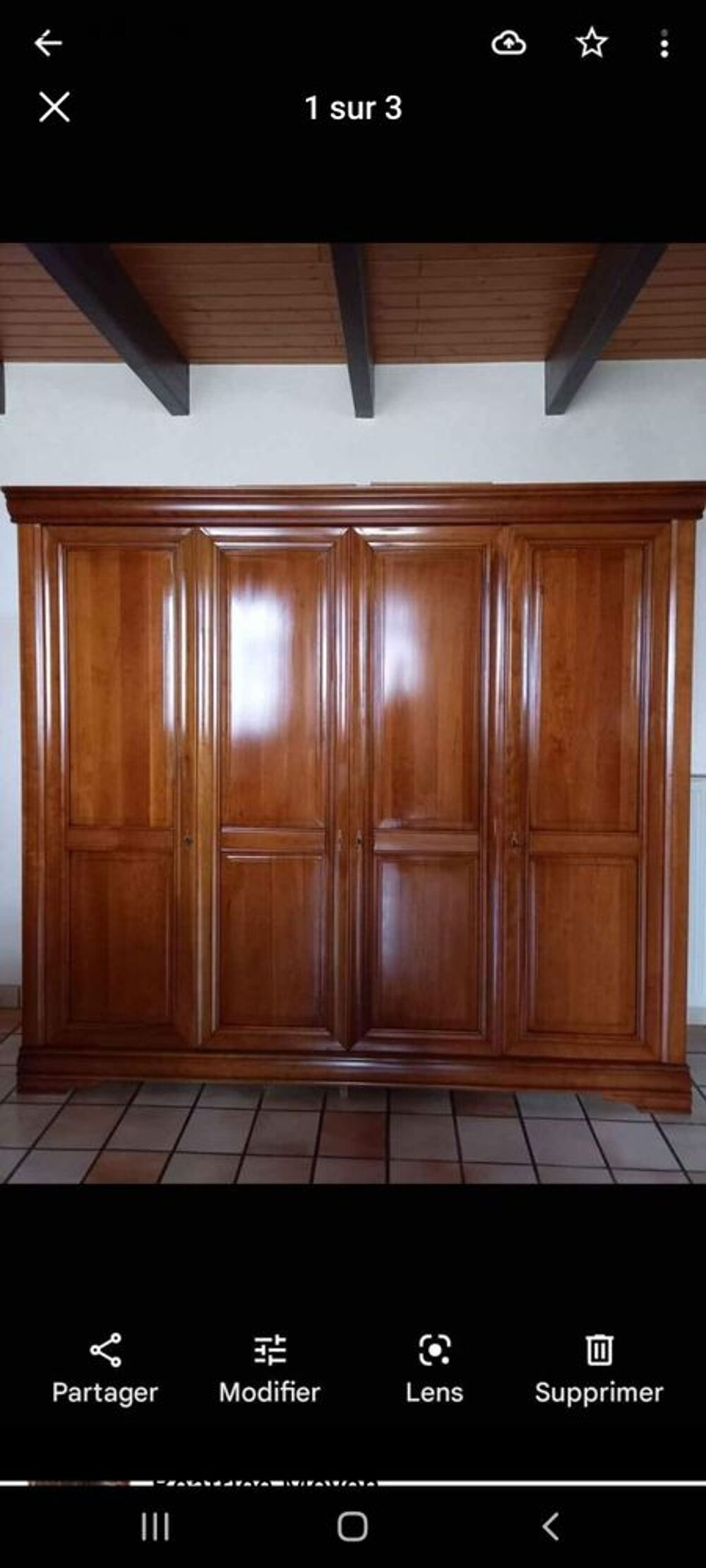 Armoire en merisier Meubles